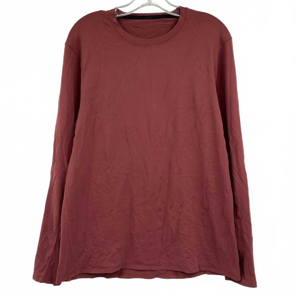 Lululemon Burgundy Athletic Long Sleeve Shirt | OS Regular Men’s Tee
